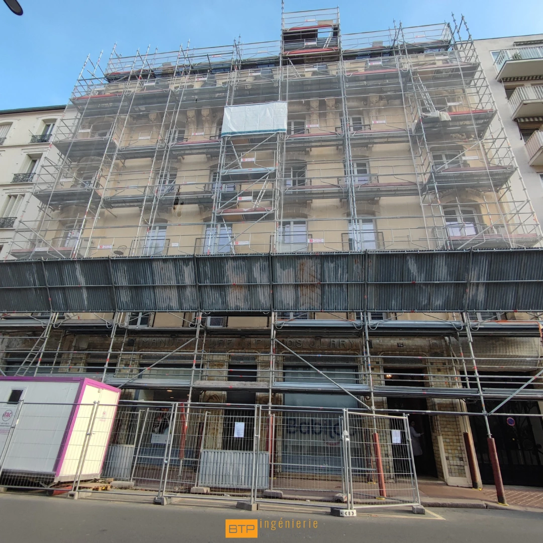 Diagnostic structurel d’un immeuble d’habitation