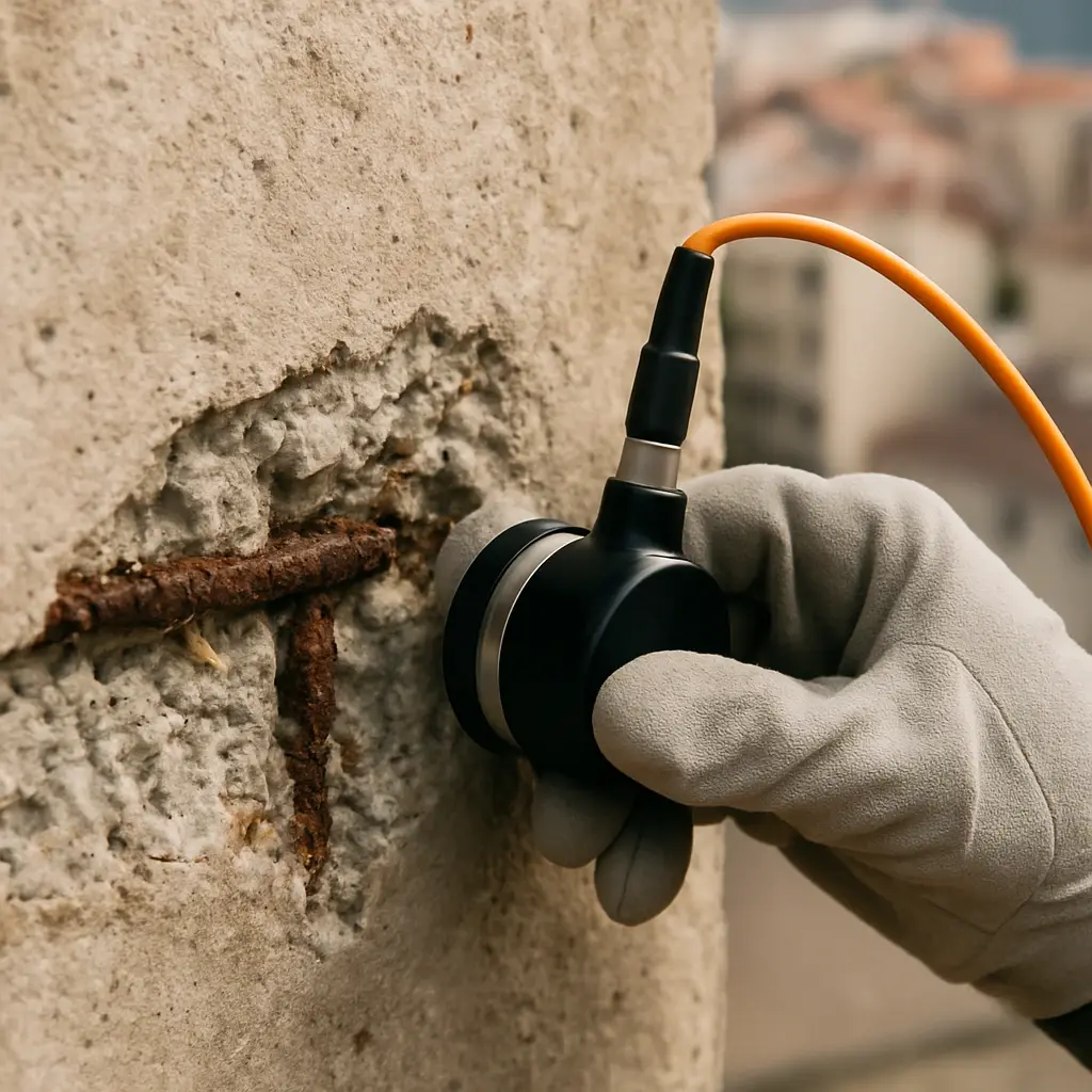 Auscultation béton à Marseille